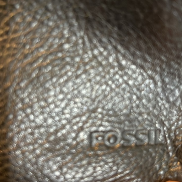 Fossil Black pebbled Leather Crossbody Bag - Picture 6 of 6